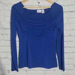 Worthington Blue Longsleeve Top‎